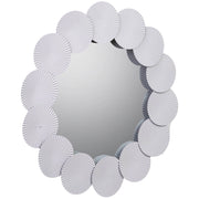 Specchio da parete in metallo 75x75x04h cm