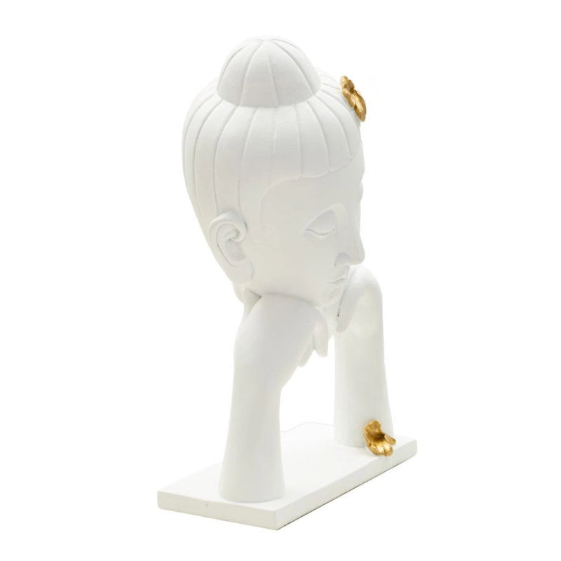 Testa Buddha -b- cm 21,5x13x36