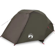 Tenda da Pesca per 5 Persone Marrone Impermeabile