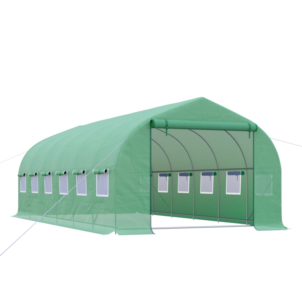 Serra da Giardino Tunnel ¨C Minimal ¨C Verde, Metallo, 6x3x2 m