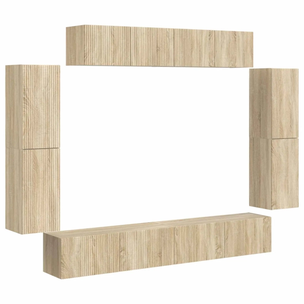 Mobile TV 8 pcs Rovere Sonoma 3409143