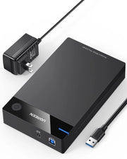 Adattatore USB 3.0 a SATA con UASP 5Gbps e alimentazione extra per disco rigido 3,5 pollici