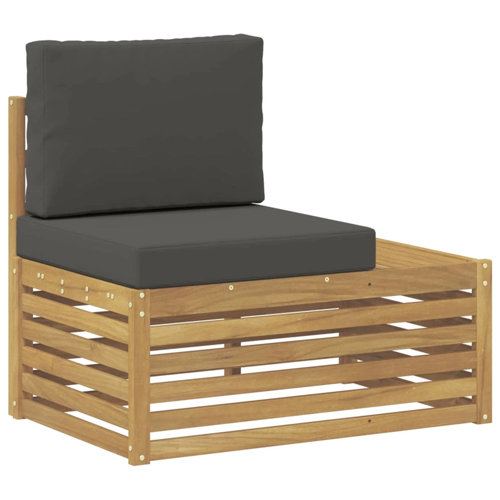 Divano da Giardino-Set divani 3 Pezzo 182,5 x 63 x 73 cm