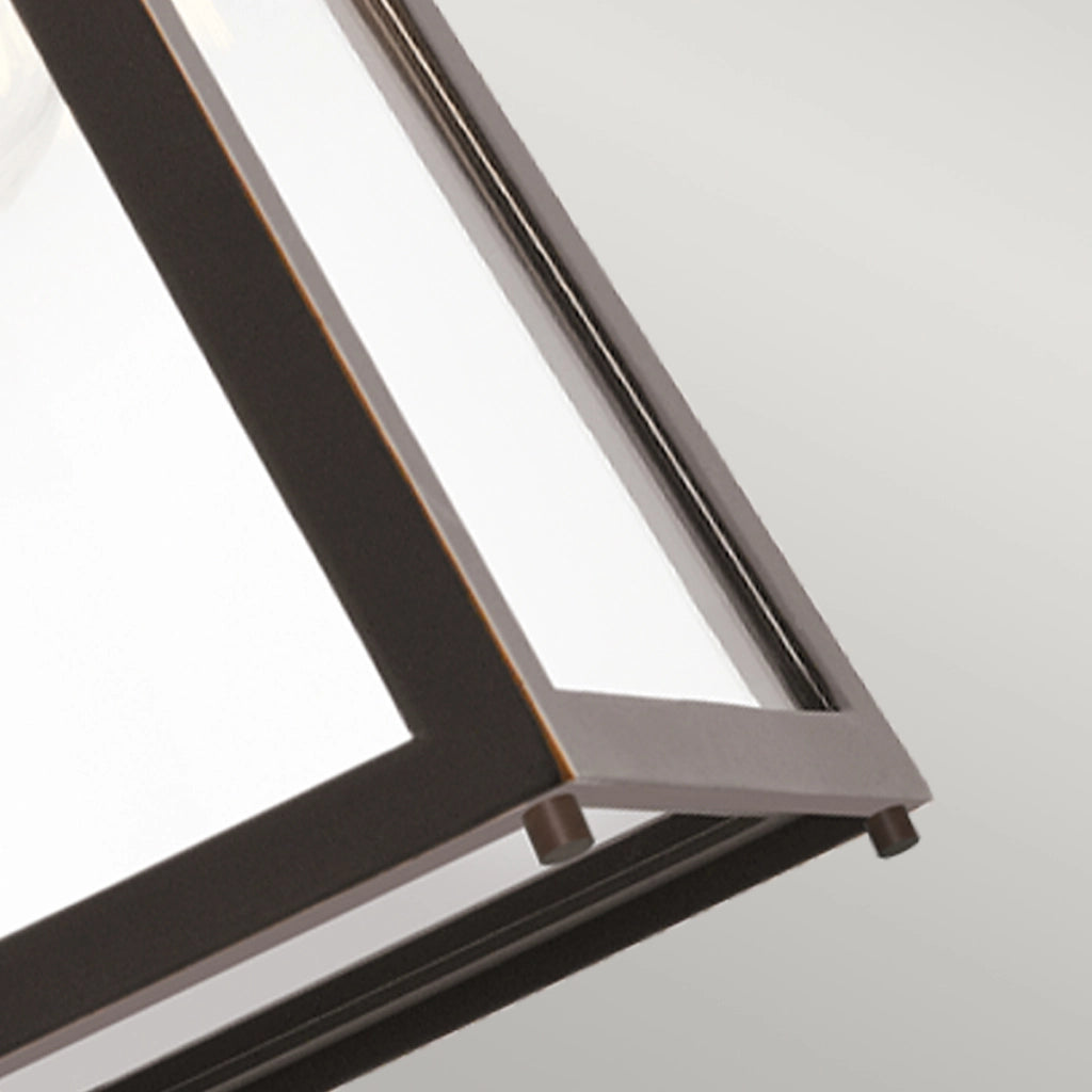 Applique esterna Kichler Delison marrone E27 60W IP44