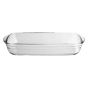 Tegame rettangolare in vetro borosilicato cm 35×22