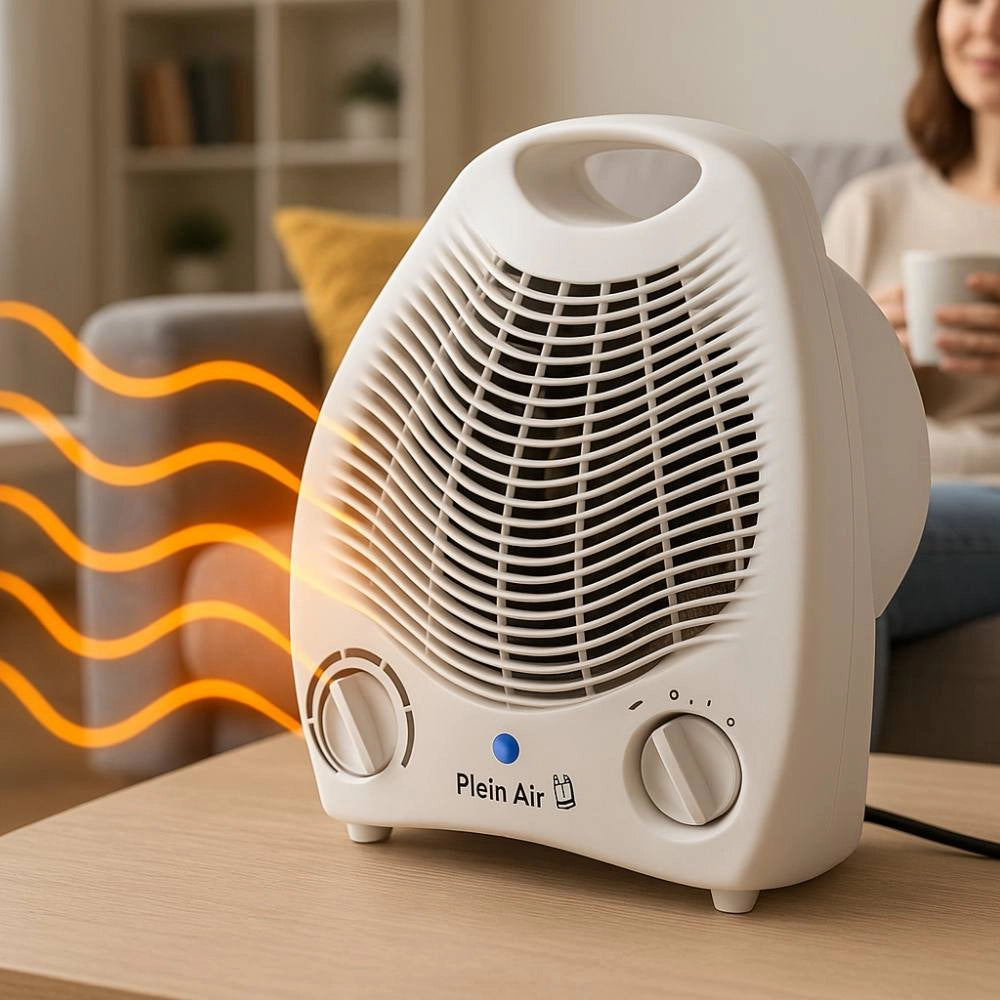 Kemper tv-ec termoventilatore elettrico 2000w compatto e sicuro