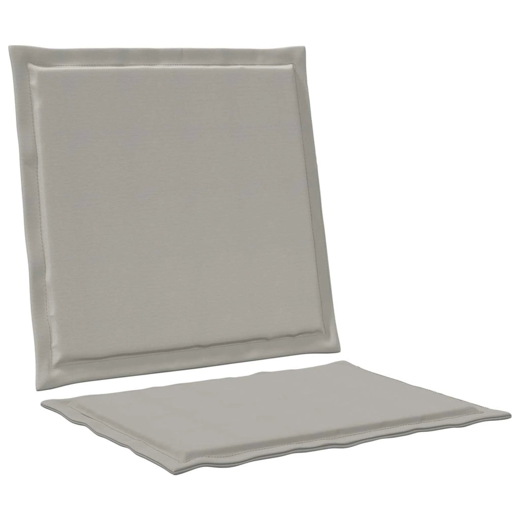 Cuscini per Seduta e Schienale 4 pcs Grigio Chiaro 899980