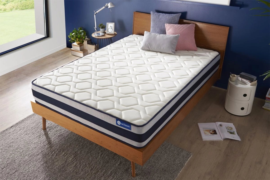 Materasso matrimoniale Actiflex ergo 140x190cm - Spessore : 24cm - Molle insacchettate e memory foam - Rigido