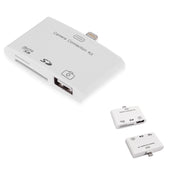 3 IN 1 KIT CAMERA CONNECTION PER IPAD 4 E MINI USB SD TASTIERA PC FOTOCAMERA