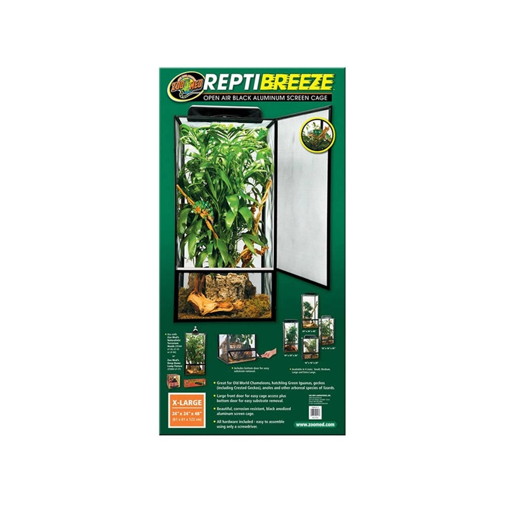 Zoomed ReptiBreeze - gabbia in alluminio Modello: XL