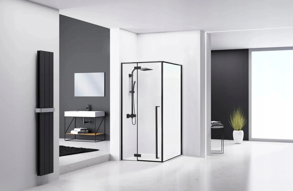 Cabina Doccia Fargo 120x90 Black Mat