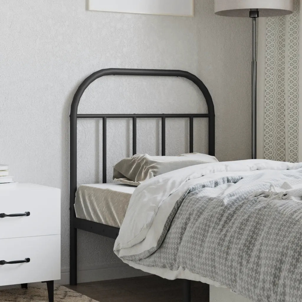 Testiera di Ricambio in Metallo Nero 75 cm 353661