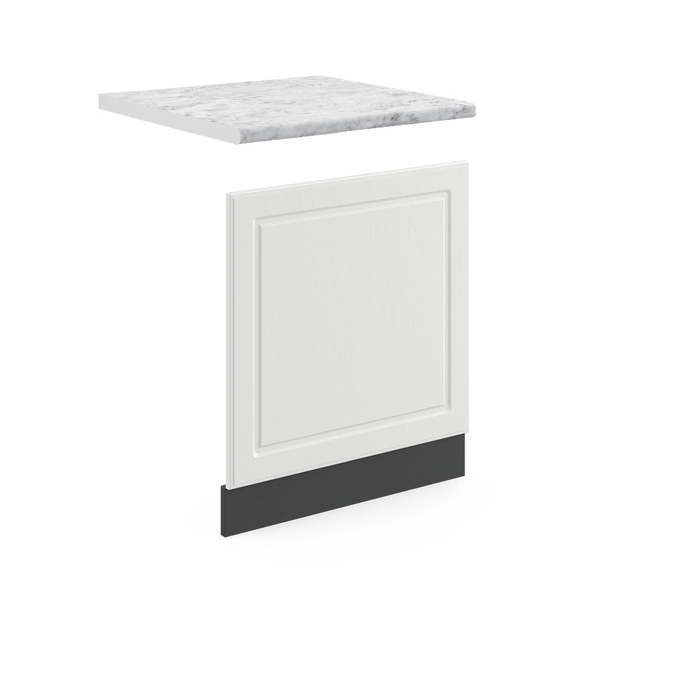 Vicco Pannello frontale Bianco casa di campagna 60 cm , PL Marmo