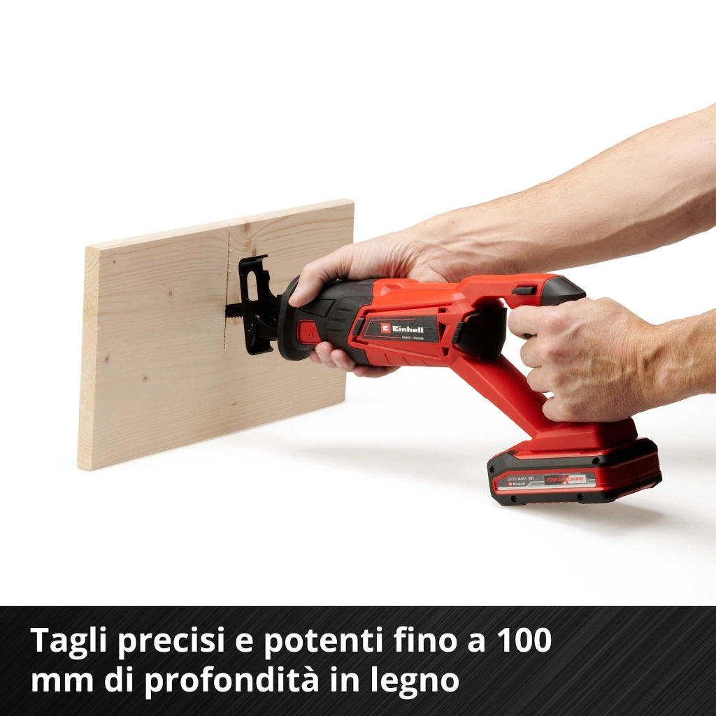 Sega a Gattuccio a Batteria Einhell Te Ap 18 Li Solo 18V