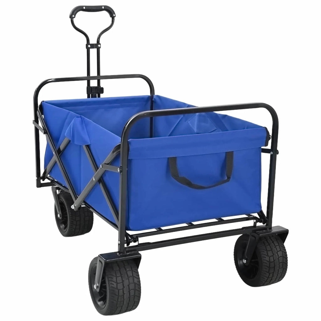 Carrello Pieghevole Blu 89 x 63 x 96 cm 42020657