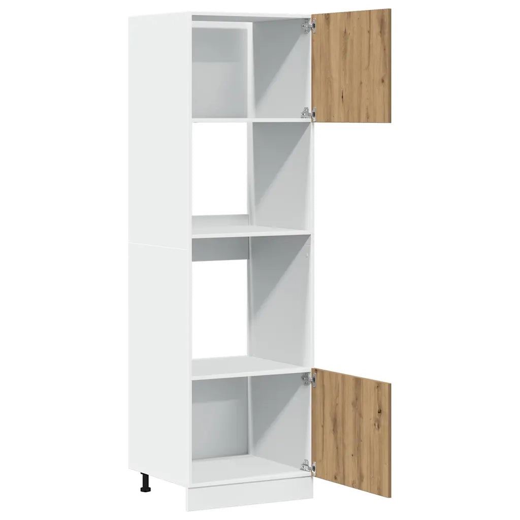 Mobile Microonde “Lyon” Rovere Artigianale 60x57x207 cm