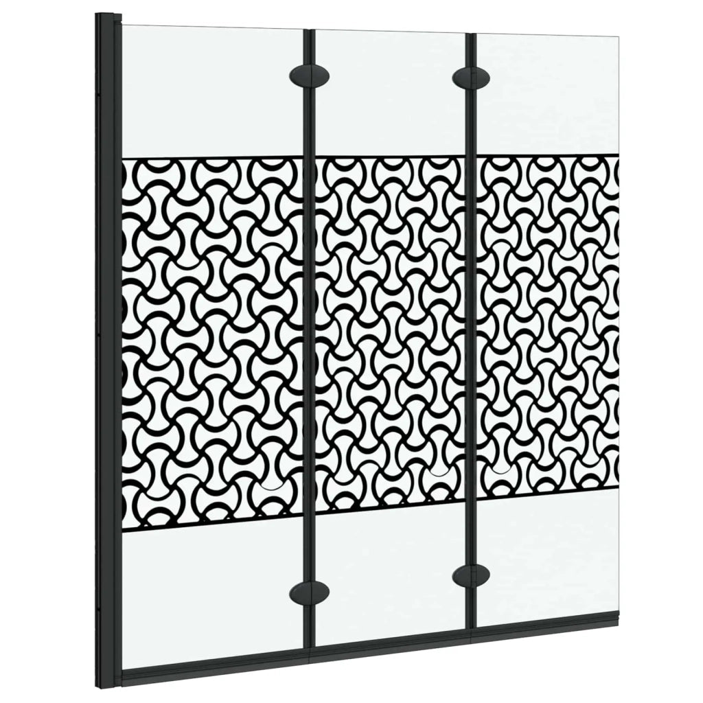 Involucro Doccia Nero e trasparente 130 x 130 cm 42018552