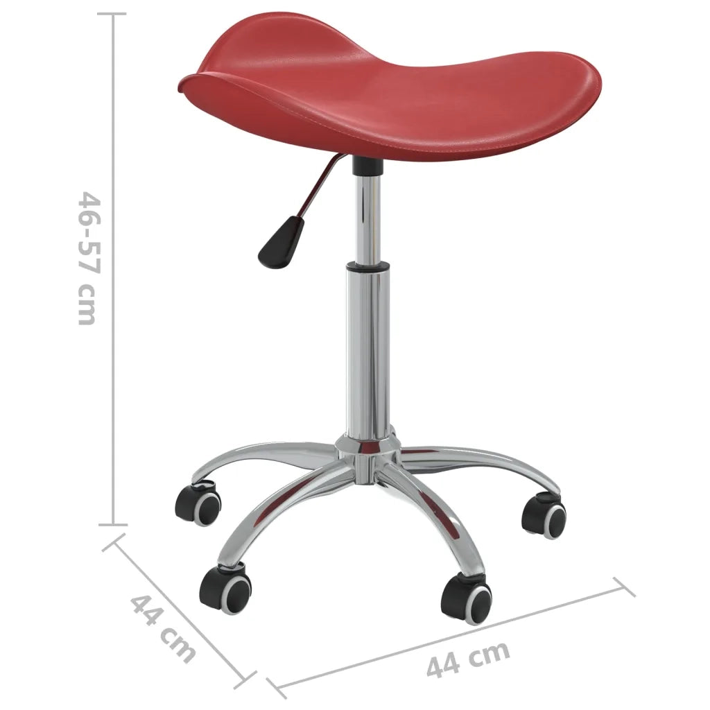 Sedia da Ufficio Rosso Vino in Similpelle 3088561