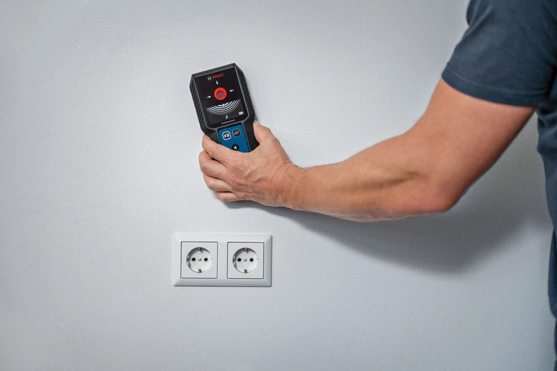 Rilevatore per cavi, metalli e travi in legno sotto parete 120mm Bosch GMS 120-27
