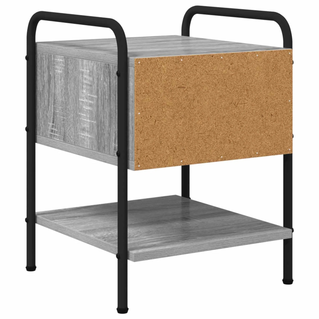 Armadio da Notte Sonoma grigio 35 x 36,5 x 47 cm 8007665