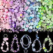 Set di 8 Colorati Acrilici per Gioielli, Creativi e Decorativi