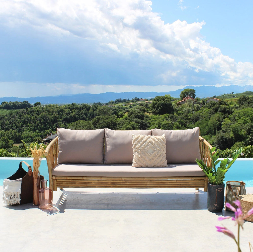 Divano da giardino in bamboo - ONIX
