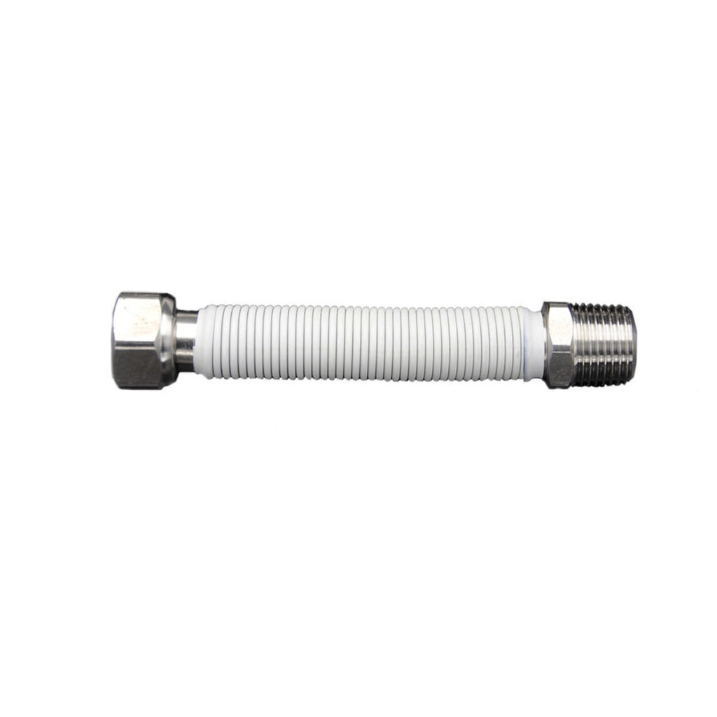 FLESSIBILE ESTENSIBILE RIVESTITO PER ALLACCIAMENTO ACQUA CALDAIE A GAS- mm 220/420 20-3/4x3/4- ATON- pezzi 1