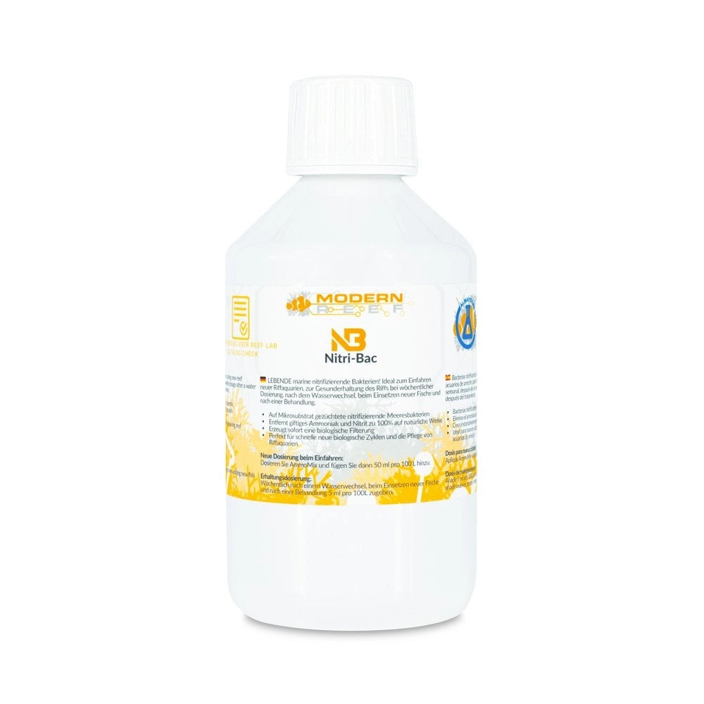 Modern Reef Nitri-Bac - batteri vivi per acquari marini Formato: 250 ml