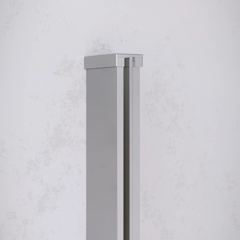 Parete doccia walk-in 80 cm 8mm opaco anticalcare h200 | Lazaros