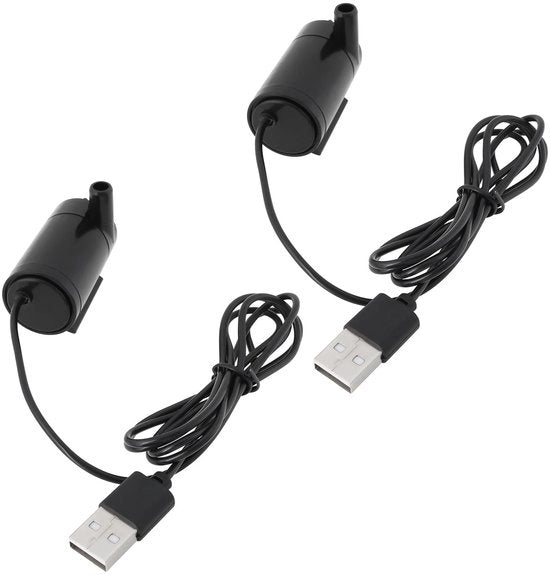 Mini Pomp 3-5V con Collegamento USB per Acquario e Giardino