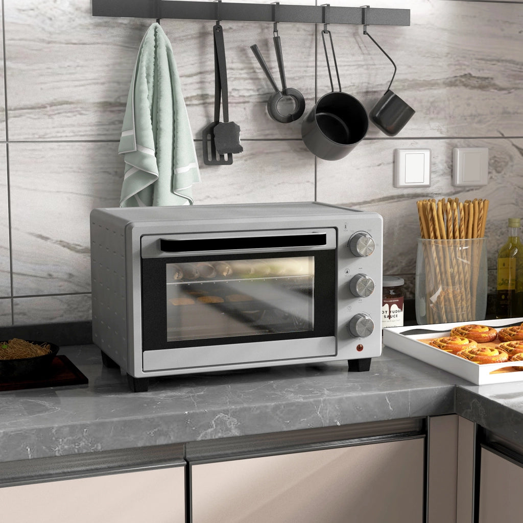 Forno elettrico 1400W ¨C Minimal ¨C 21L Argento