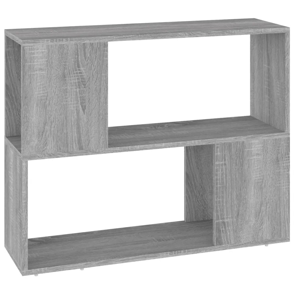 Libreria/Divisorio Grigio Sonoma 80x24x63 cm 826645