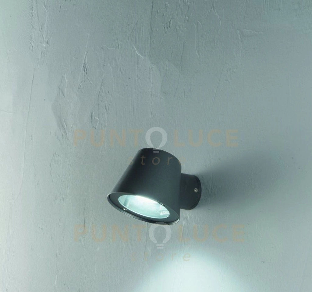 APPLIQUE DA ESTERNI MALTA ANTRACITE 1 LUCE ATTACCO GU10 IP65 H.10CM