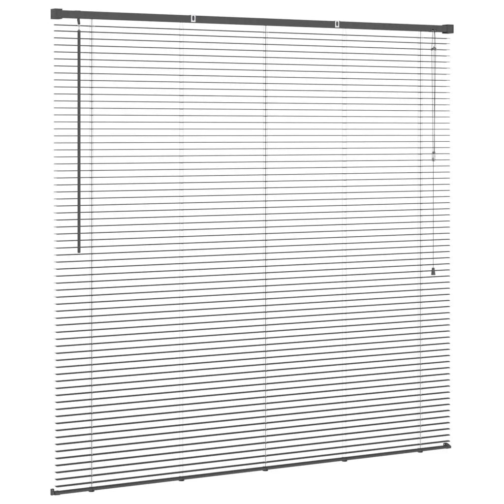 Tenda Veneziana Grigio Argento 150 x 130 cm PVC 42003689
