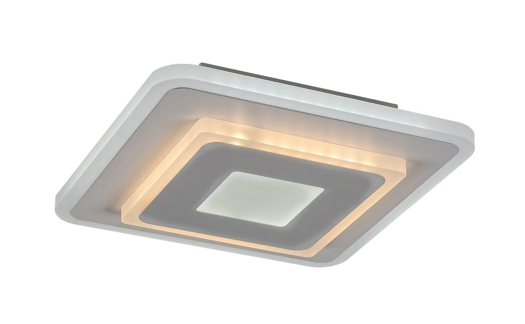 Plafoniera LED quadrata 20cm 12W CCT bianca Rabalux