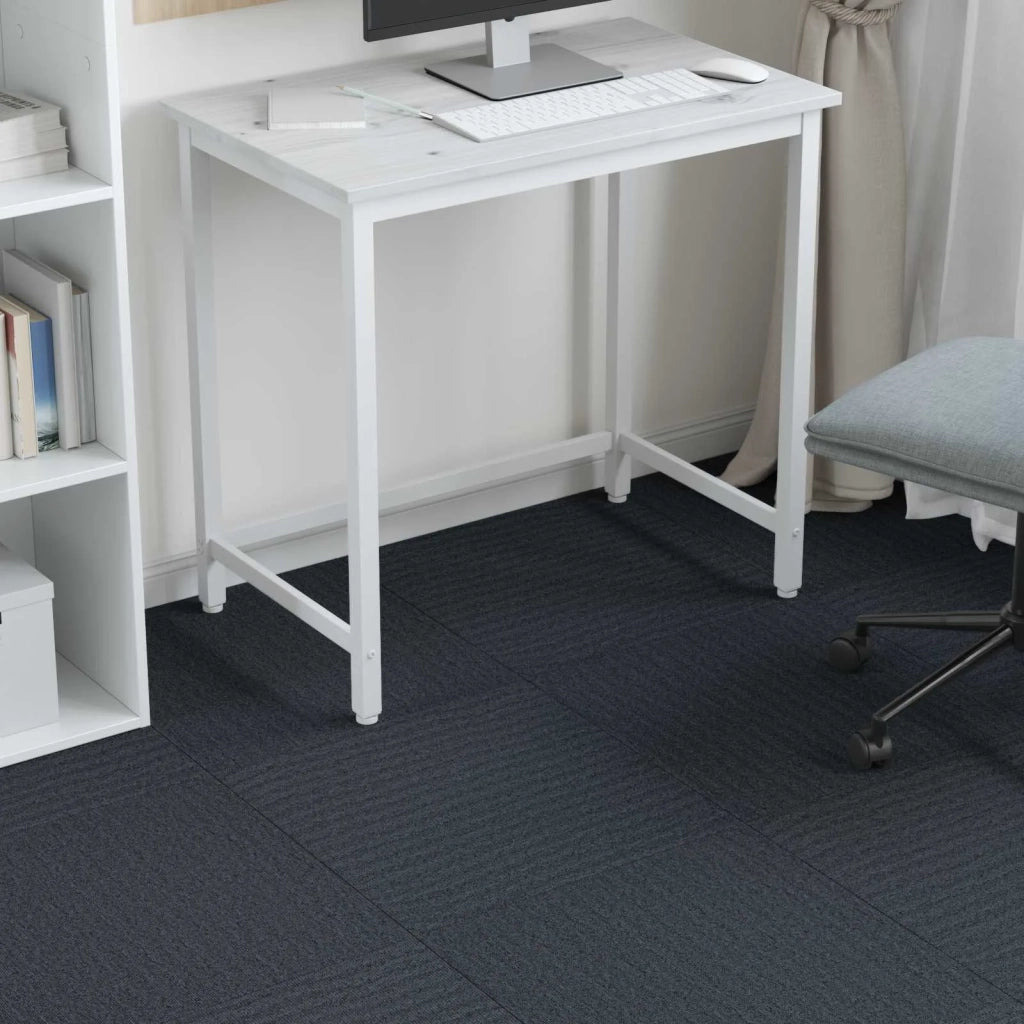 Piastrella per Tappeto Blu Grigio 50 x 50 cm 20 pcs PP e Bitume 42032454