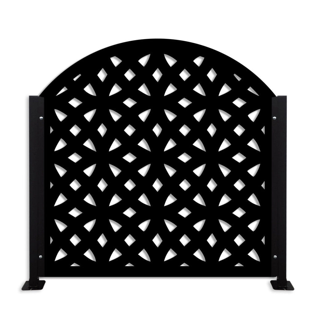 Ringhiera DEKOPLAST Curva mod. GUARDIAN Colore: nero