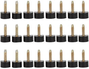 Impianti di sostituzione per mule 24pz - Punti di sostituzione per mule alta - Set di riparazione per mule - Riduzione del rumore - Forma U 8/9/10/11/13mm - Facili da sostituire