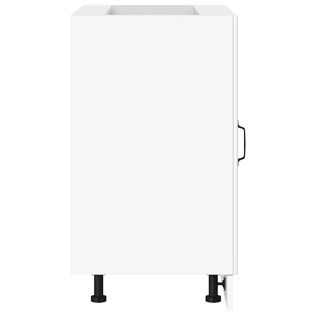 Mobile Base Lavello “Lyon” Bianco in Legno Multistrato 854289
