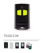 RADIOCOMANDO TELECOMANDO TRASMETTITORE BENINCA' TO.GO2 T2VA ROLLING CODE 9863173