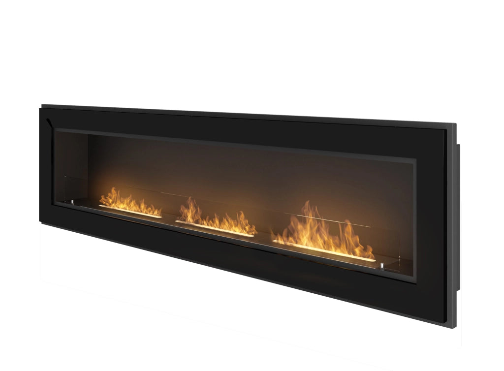 Biocamino Frame 1800x490 mm - Nero opaco