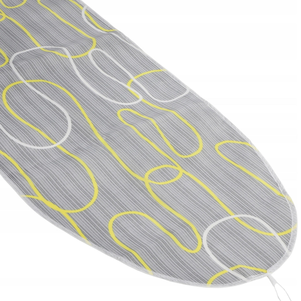 Fodera per asse da stiro KADAX 127x47 cm con retro elasticizzato e lacci.