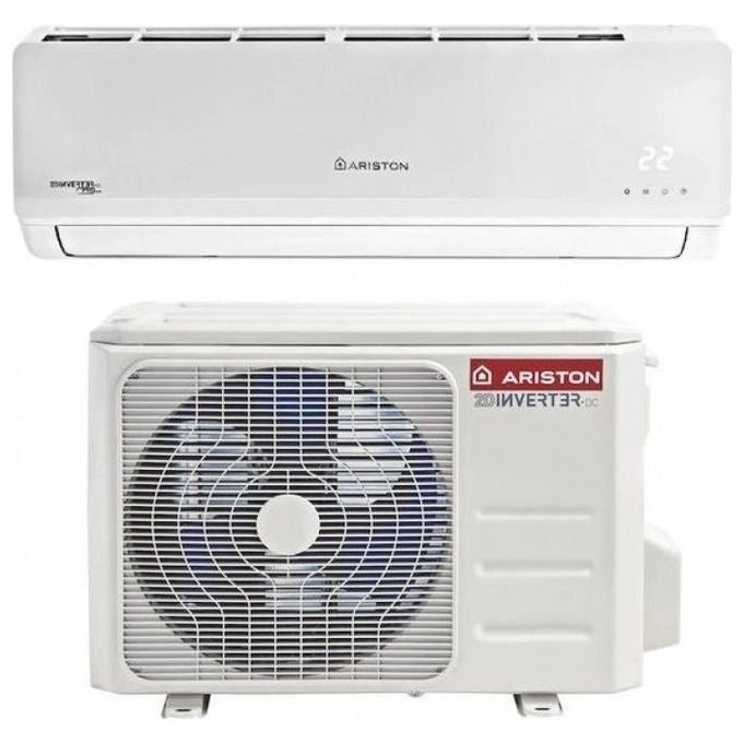 Ariston condizionatore monosplit inverter 9000 btu, pompa di calore, classe A++, gas R32, Priosnet