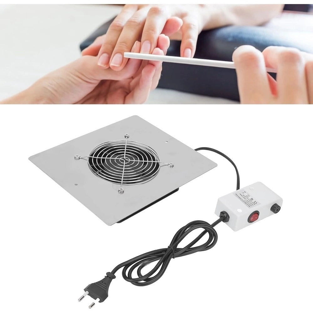 Trade Shop - Aspirapolvere Per Unghie 60w Collettore Polveri Ventilatore Nail Art Professionale -