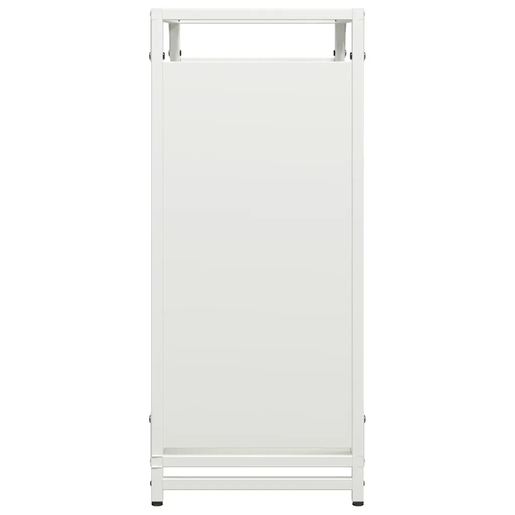 Rastrelliera per Legna da Ardere Bianca 60x28x65 cm CFW5914437