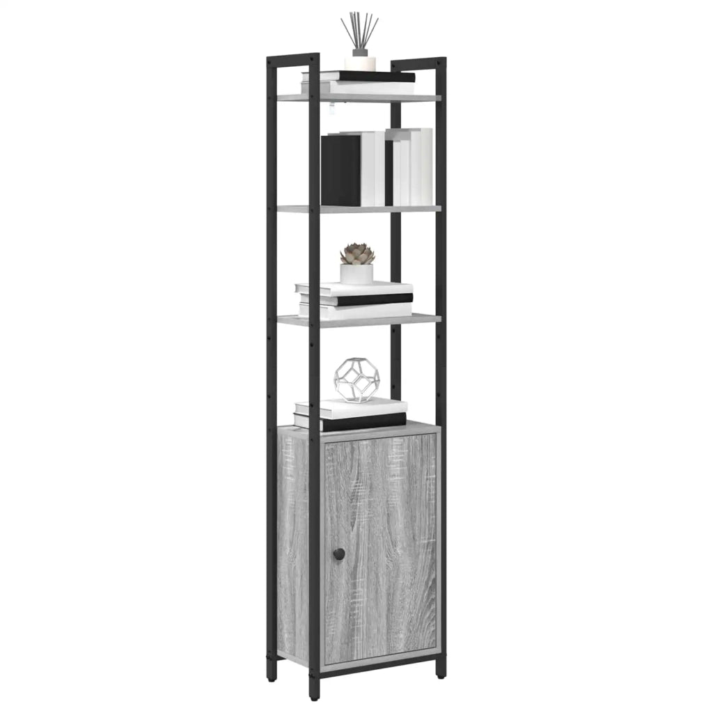 Armadio per Libri Grigio Sonoma 40 x 24 x 161 cm 883853
