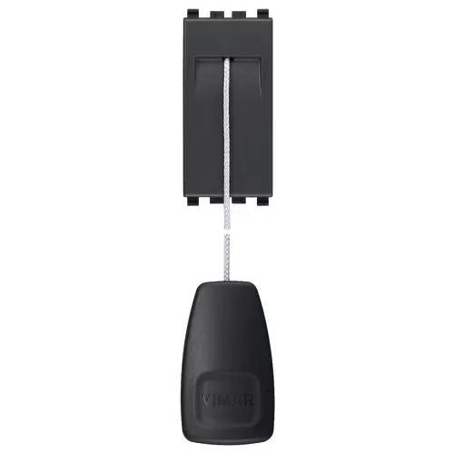 VIMAR EIKON - PULSANTE 1P NC 10A TIRANTE GRIGIO