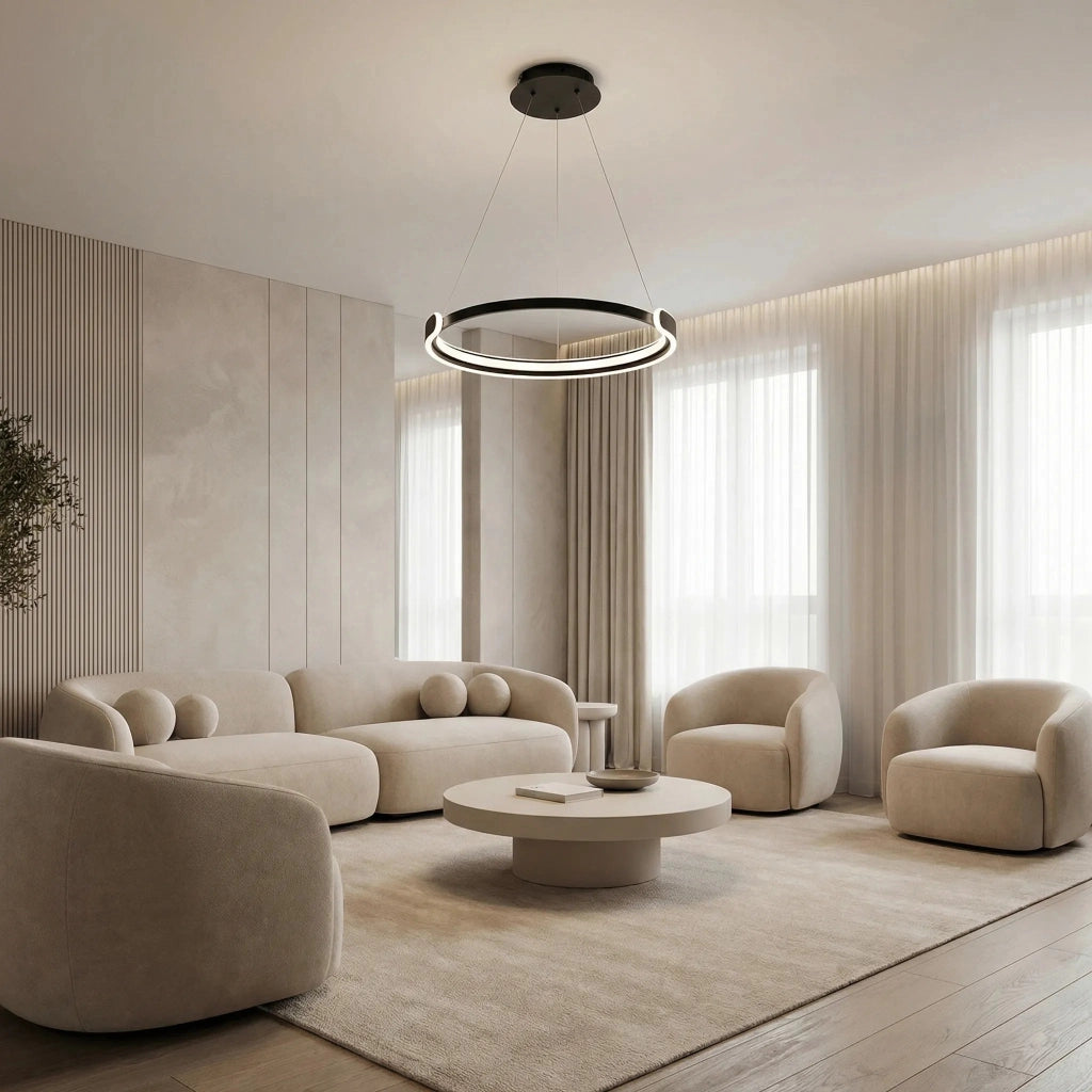 Lampada Da Soffitto Led App1927-cp Black