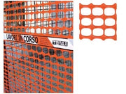 RETE IN PLASTICA PER CANTIERI AREA CANTIERE- - cm.180h. - 1 rotolo TENAX