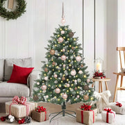 Albero di Natale artificiale con 150 LED Verde 120 cm 3395207